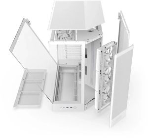 Кутия NZXT H9 Flow Dual-Chamber - White