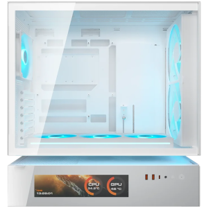 COUGAR CFV235 Mesh Vision PC Case, Mid Tower, White