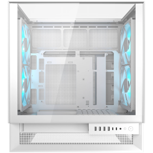 COUGAR OmnyX PC Case, Mid Tower, White