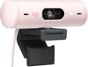 Logitech BRIO 500 Rose Full HD уеб камера, микрофон, USB