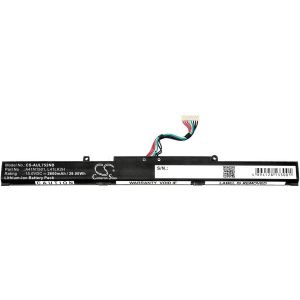 Батерия за лаптоп  ASUS GL752JW, VivoBook Pro N552VW-FI035T, VivoBook Pro N752VX-GC084T, A41N1501 LiIon 15V 2600mAh CAMERON SINO