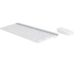 Комплект Logitech Slim Wireless Keyboard and Mouse Combo MK470 - OFFWHITE