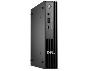 Настолен компютър Dell Pro Micro QCM1250, Intel Core i5 14500T (14 cores, up to 4.8GHz), 16 GB: 1 x 16 GB, DDR5, up to 4800 MT/s, 512GB SSD, Integrated Graphics, Wi-Fi 6E, Bulgarian Keyboard&Mouse, 90W, Win 11 pro, 3Y PS