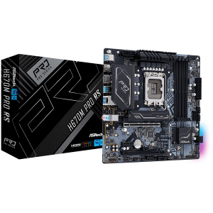 ASRock MB INTEL H670/4DDR4/4SATA3