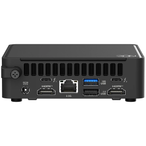 ASUS NUC 15 PRO/RNUC15CRKU500003/Ultra 5 225H 28W/Intel Arc graphics/no RAM/no Storage/Intel Wi-Fi 7 BE201/USB Total - 7/4 USB Type-A/3 USB Type-C (1x USB3.2 + 2x TB4)/2x HDMI 2.1/Support Displays - 4x 4K/no OS/UK Cord/Kit (L6)/Slim/EAN:4711387949900