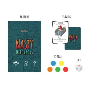 BOARD GAME NASTY NEIGHBOURS