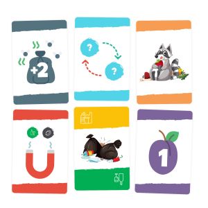 BOARD GAME PLUMS FOR TRASH