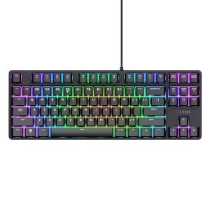 Клавиатура TRUST GXT864 Cada TKL Gaming Keyboard US