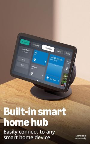 Смарт дисплей Amazon Echo Show 8 (Gen 4), 8'', 3D-audio, бял