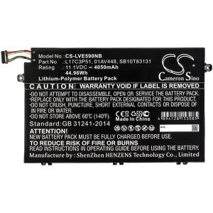 Батерия за лаптоп  LENOVO ThinkPad E14, ThinkPad E15, ThinkPad E480, ThinkPad E580 L17C3P51  LiPo 11.1V 4050 mAh CAMERON  SINO