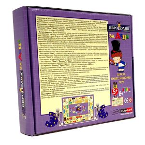 Настолна игра Playland Европолия за деца