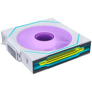 Вентилатор Lian Li UNI FAN SL-INF Wireless ARGB PWM - 120 mm Бял
