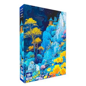 Пъзел Black Sea Сред скалите, под звездите – 500 части