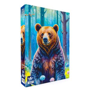 Пъзел Black Sea Вълшебна гора: Мечка – 500 части