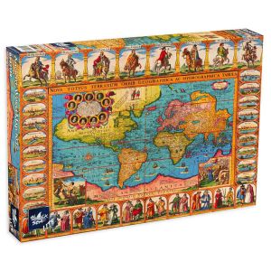 Пъзел Black Sea Антична карта на света, 1632 г. – 1000 части