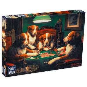 Пъзел Black Sea Игра на покер – 500 части