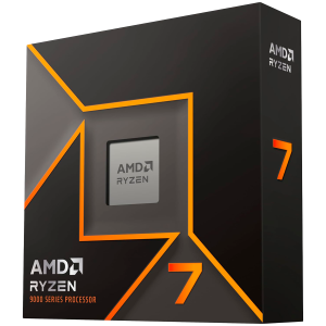 AMD CPU Desktop Ryzen 7 8C/16T 7700 (5.3GHz Max, 40MB,65W,AM5) box, with Radeon Graphics and Wraith Stealth Cooler