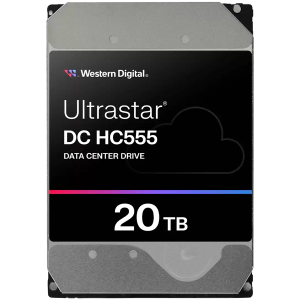 HDD Server WD/HGST ULTRASTAR DC HC555 (3.5’’, 20TB, 512MB, 7200RPM, SATA 6Gb/s, 512E SE NP3) SKU: 0B48724