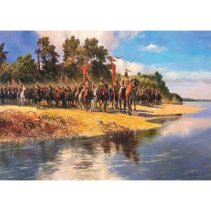 Роден пъзел Аспаруховата конница – 1000 части