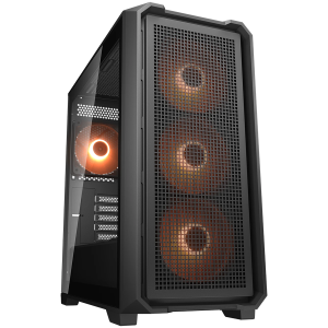 COUGAR MX600 Mini V2 PRO PC Case, Mini Tower, Black