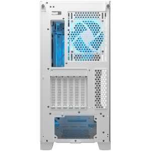 COUGAR AIRFACE FLO RGB PC Case, Mid Tower, White