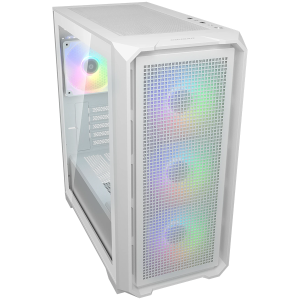 COUGAR MX600 Mini V2 RGB PC Case, Mini Tower, White