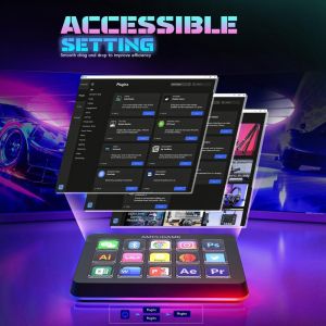 Контролер Fifine D6 Stream 15 Customized Keys and Software