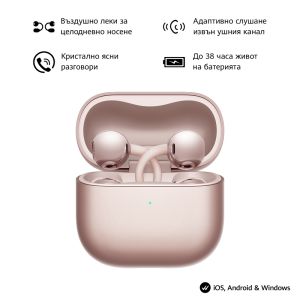 Слушалки Huawei FreeClip 2 Robin-T10 Rose gold