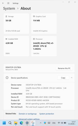 Dell Venue 8 Pro 5855