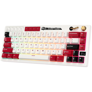 ROYAL KLUDGE RK M65 Famicom Gaming Keyboard Cream switch