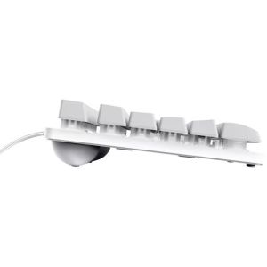 Клавиатура TRUST GXT833 Thado TKL Keyboard, White US