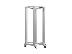 Комуникационен шкаф Lanberg open rack 19" 32U  600x800, grey