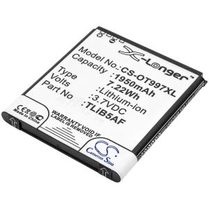 Батерия за мобилен телефон ALCATEL LinkZone MW40, MW40  CAB32E0000C1 LiIon 3,7V 1950mAh CAMERON SINO