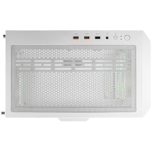 COUGAR Airface RGB White, Mid Tower, 2x 140 1x120 ARGB Fans, RGB Button,  4mm Tempered Glass, Mini ITX / Micro ATX / ATX / CEB/ E-ATX, USB 3.0 x 2, USB 2.0 x 1, 4 Pole Headset Audio Jack x1