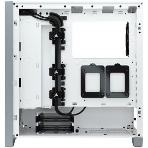 CORSAIR 4000D Tempered Glass Mid-Tower ATX Case — White
