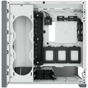 CORSAIR 5000D Tempered Glass Mid-Tower ATX PC Case — White