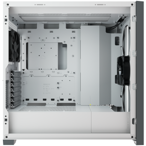 CORSAIR 5000D Tempered Glass Mid-Tower ATX PC Case — White