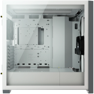 CORSAIR 5000D Tempered Glass Mid-Tower ATX PC Case — White