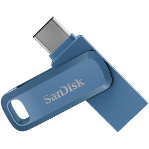 SANDISK 256GB Ultra Dual Drive Go USB Type-CTM Flash Drive Navy Blue