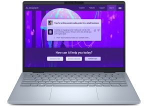 Лаптоп Dell 14 Plus DB14250, Intel Ultra 7 256V (47 TOPS NPU, 8 cores, up to 4.8 GHz), 14.0" 2.5K (2560x1600) WVA/IPS 300nits AG, 16 GB: LPDDR5x, 8533 MT/s (onb), 1TB M.2 SSD, Intel Arc, FHD Cam and Mic, Wi-Fi 7, Backlit Kb, Win11 Pro, Ice Blue, 3Y CI