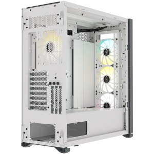 Corsair iCUE 7000X RGB Tempered Glass Full Tower Smart Case, White