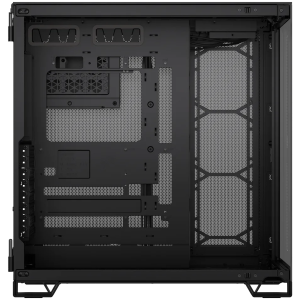 Corsair 6500X Tempered Glass Mid-Tower, Black/Obsidian Aluminum