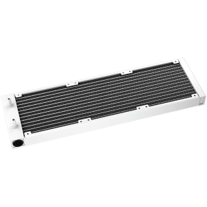 DeepCool LS720 WH, 360mm CPU Liquid Cooler, 3x120mm FC120 ARGB PWM Fans, ARGB Infinity Mirror, White, LGA 2066/2011-v3/2011/1700/1200/115x, AMD sTRX4/sTR4/AM5/AM4, 5Y, R-LS720-WHAMNT-G-1