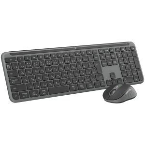 LOGITECH Signature Slim Combo MK950 for Business - GRAPHITE - US INT'L - 2.4GHZ/BT - INTNL-973