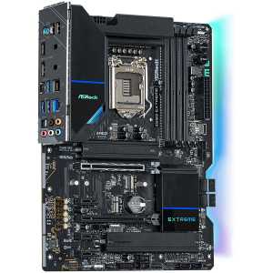 ASROCK Main Board Desktop Z590 EXTREME (S1200, Z590, 4xDDR4, 1xPCIe 4.0x16, 1xPCIe 3.0x16, 3xPCIe 3.0x1, 6x SATA, 1x M.2 PCIe Gen4x4, 2xM.2, 2x USB3.2 Gen2, 6x USB3.2 Gen1, 6xUSB2.0, DP, HDMI, 2.5GLAN, SVGA Holder, ATX, Retail)