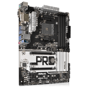 ASROCK Main Board Desktop AM4 B350 (SAM4,4xDDR4,2xPCI 3.0x16, 4xPCI Ex1, SATA III,M2,USB3.0,VGA,DVD,HDMI,GLAN) ATX Retail