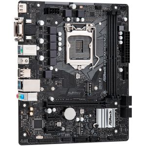 ASROCK Main Board Desktop H470/M2 (S1200, 2xDDR4,1xPCIe x16,1xPCI Ex1, 4 SATA3 ,1xUltra M.2, GLAN,VGA,DVI,HDMI,USB 3.2) mATX retail