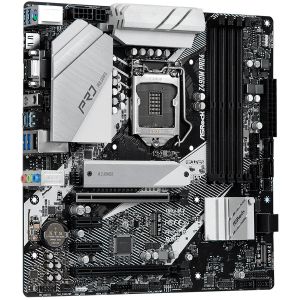 ASROCK Main Board Desktop Z490M PRO4 (S1200, 4xDDR4,2xPCIe x16,2xPCI Ex1, 4 SATA3, 2xUltra M.2 ,GLAN,HDMI,VGA, DisplayPort, USB 3.2 ) mATX retail