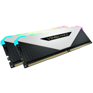 CORSAIR DDR4, 3200MHz 16GB 2x8GB Dimm, 16-20-20-38, XMP 2.0, Vengeance RGB RT, RGB LED, Black PCB, 1.35V, for AMD Ryzen