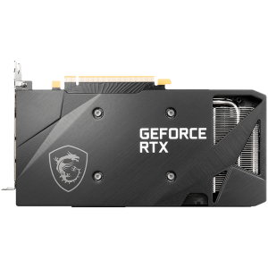 MSI Video Card Nvidia GeForce RTX 3060 VENTUS 2X 8G OC, 8GB GDDR6, 128-bit, 15 Gbps Effective Memory Clock, 1807 MHz Boost, 3584 CUDA Cores, PCIe 4.0, 3x DisplayPort 1.4a, HDMI 2.1, RAY TRACING, Dual Fan, 550W Recommended PSU, Metal Backplate, 3Y